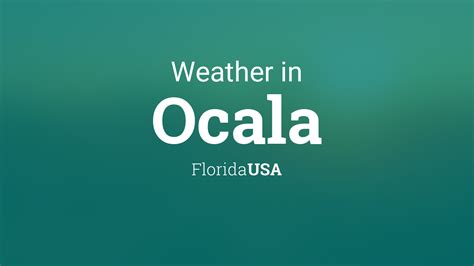 What%27s the temperature in ocala today - Be sure to take precautions. The danger from rising temperatures is getting worse. An average of 700 people died every year in the U.S. between 2004 and 2018 of heat-related causes, according to ...